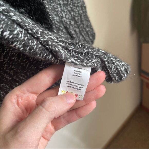 RD Style Stitch Fix Gray Colorblock Drape Open Cardigan Small - Picture 8 of 8